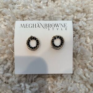 Black and Gold Earrings
